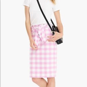 J Crew No. 2 Pencil in Gingham